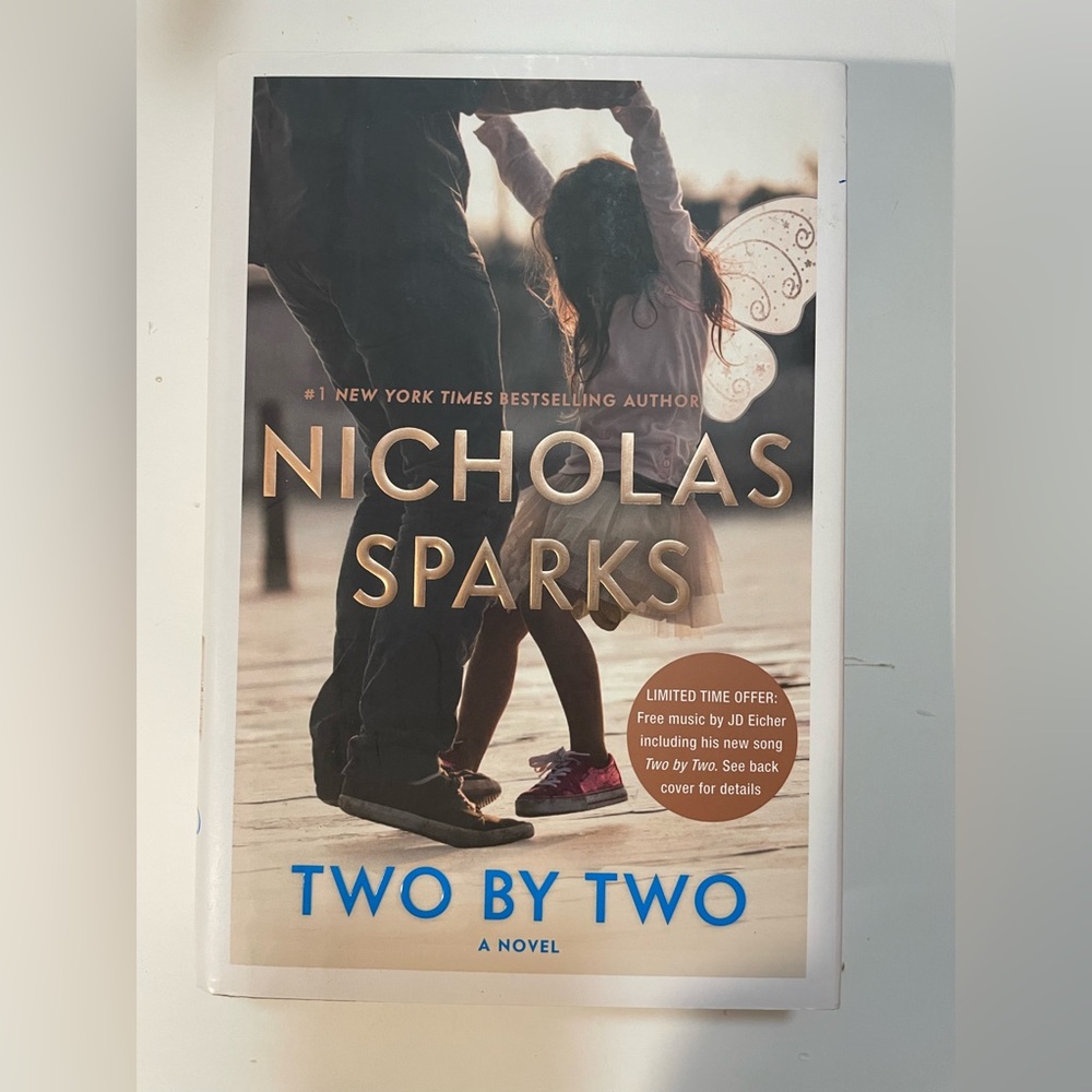 First Edition Fiction Hardcover - Nicolas Sparks Two By Two A Novel Books